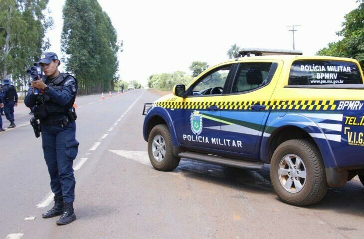 Imagem de compartilhamento para o artigo Operação reforça policiamento em rodovias estaduais de Mato Grosso do Sul da MS Todo dia